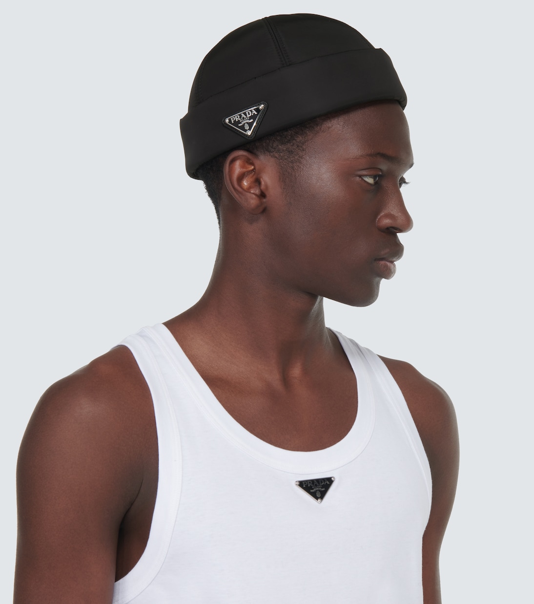 Re-Nylon padded beanie | Prada