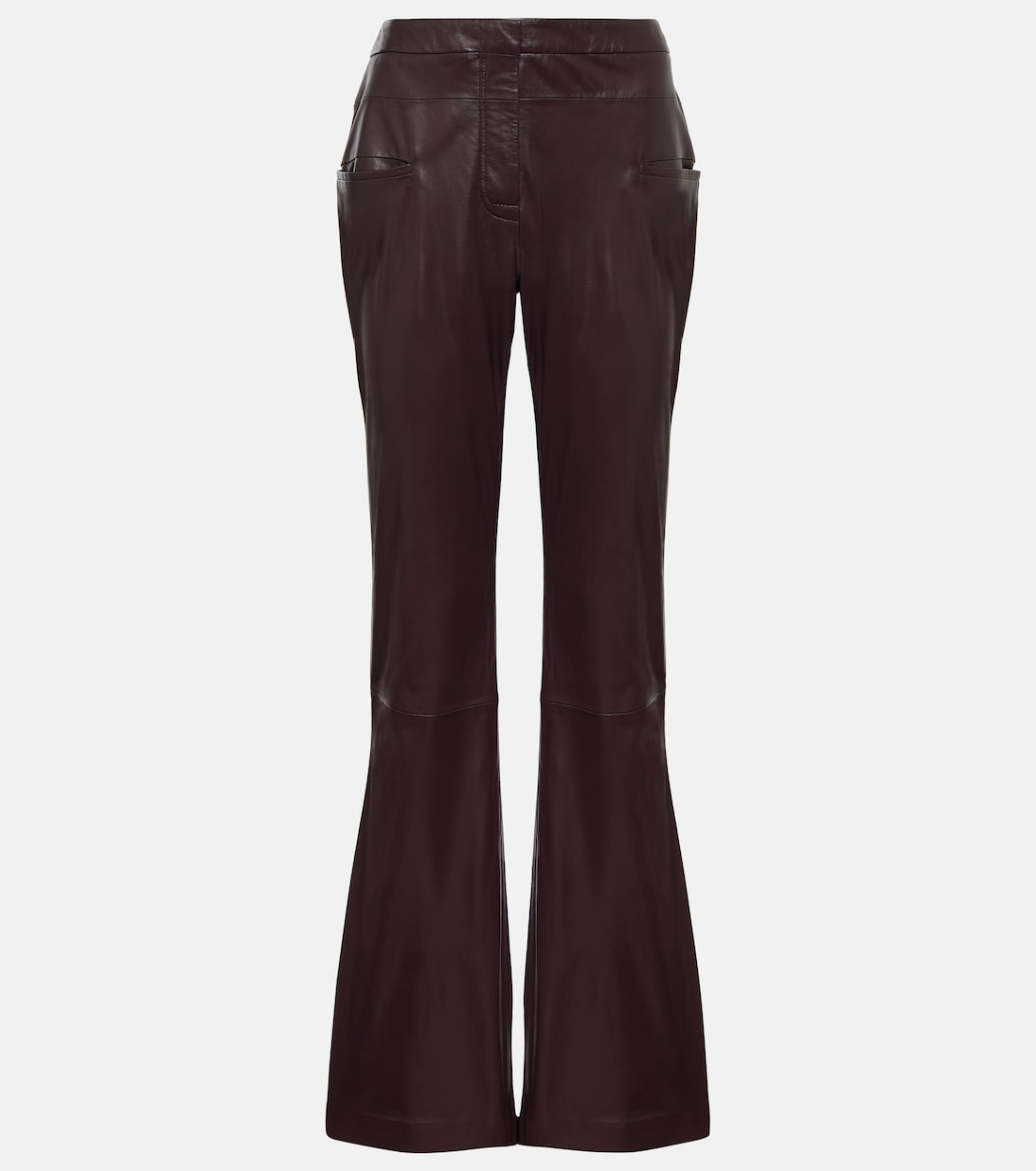 Serge leather bootcut pants | Altuzarra