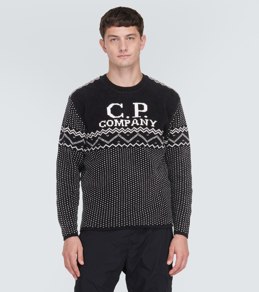 Pull en jacquard de coton | C.P. Company