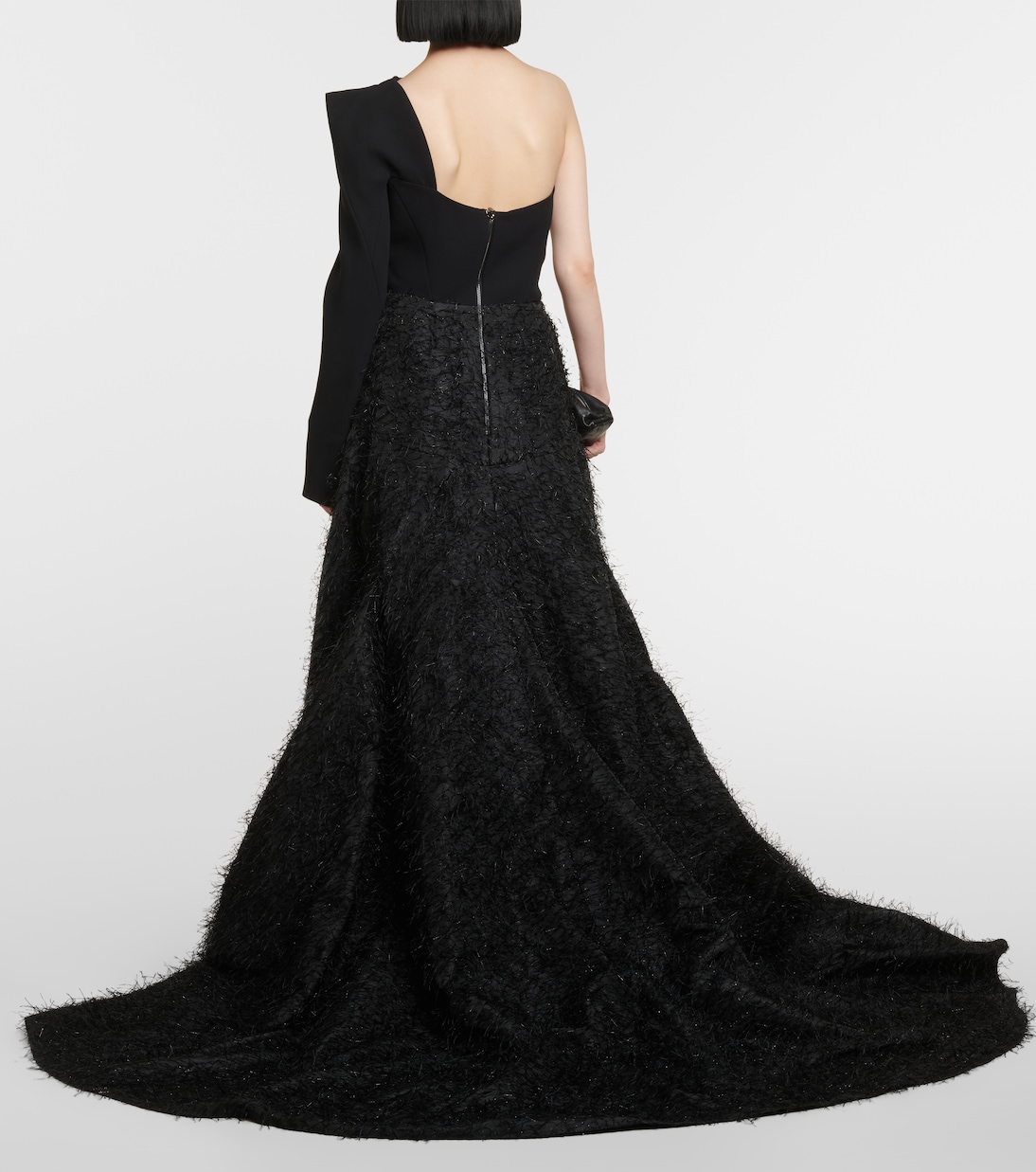 Robe longue Audacity asymétrique | Maticevski