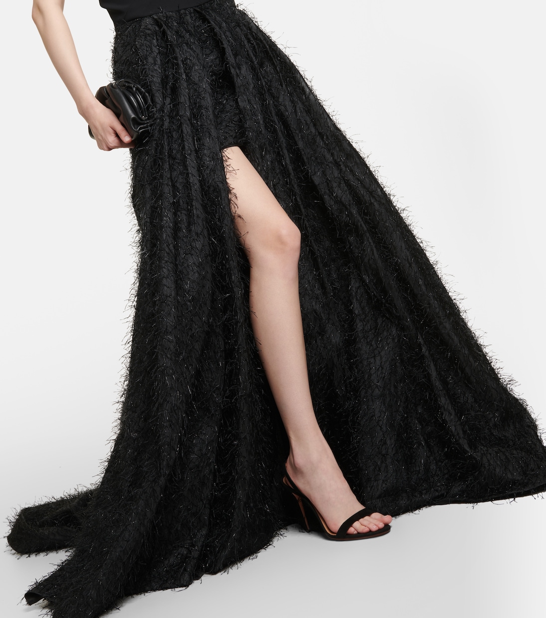 Robe longue Audacity asymétrique | Maticevski