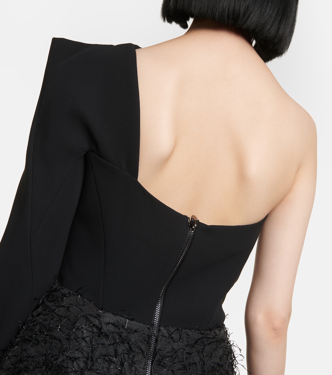 Robe longue Audacity asymétrique | Maticevski