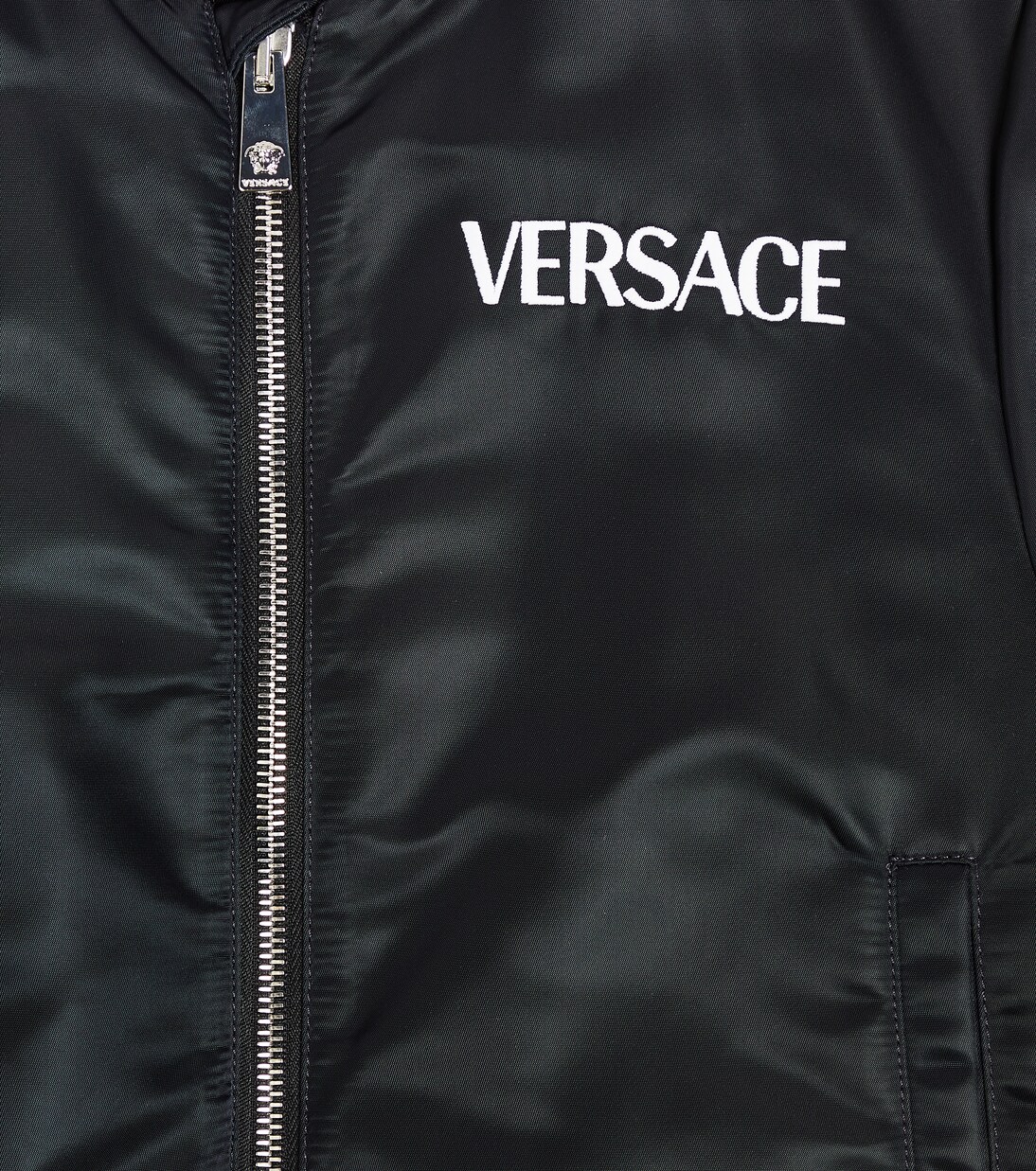 Printed bomber jacket | Versace Kids