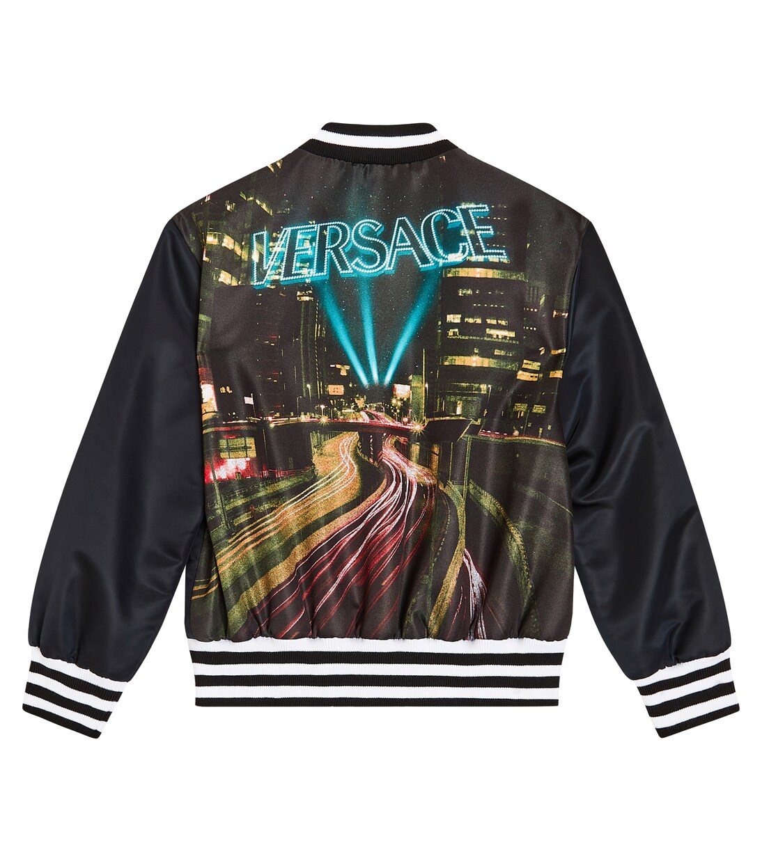 Printed bomber jacket | Versace Kids