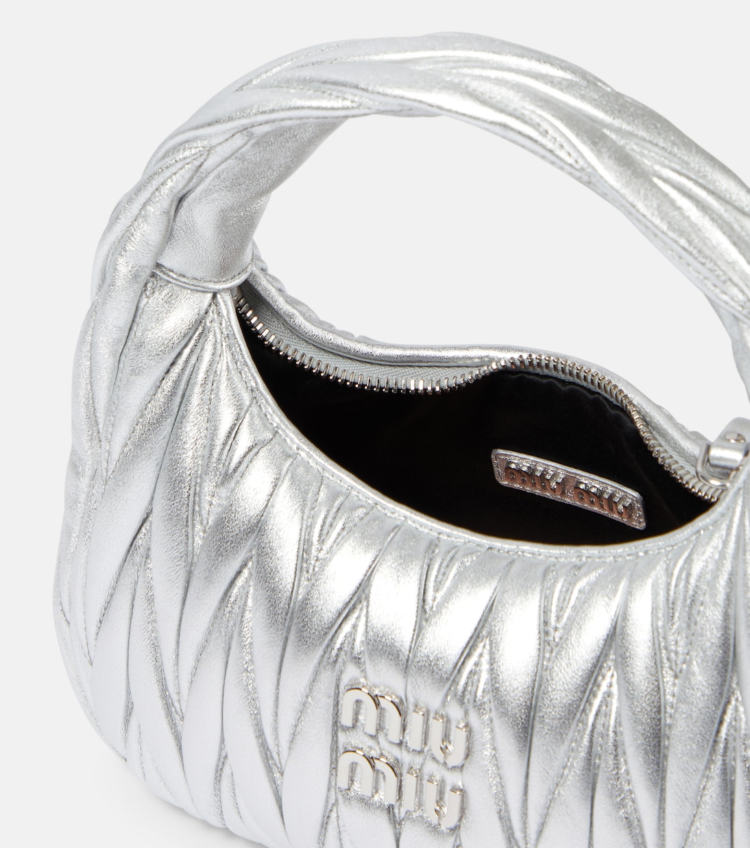 Tote Wander aus Matelassé-Leder | Miu Miu