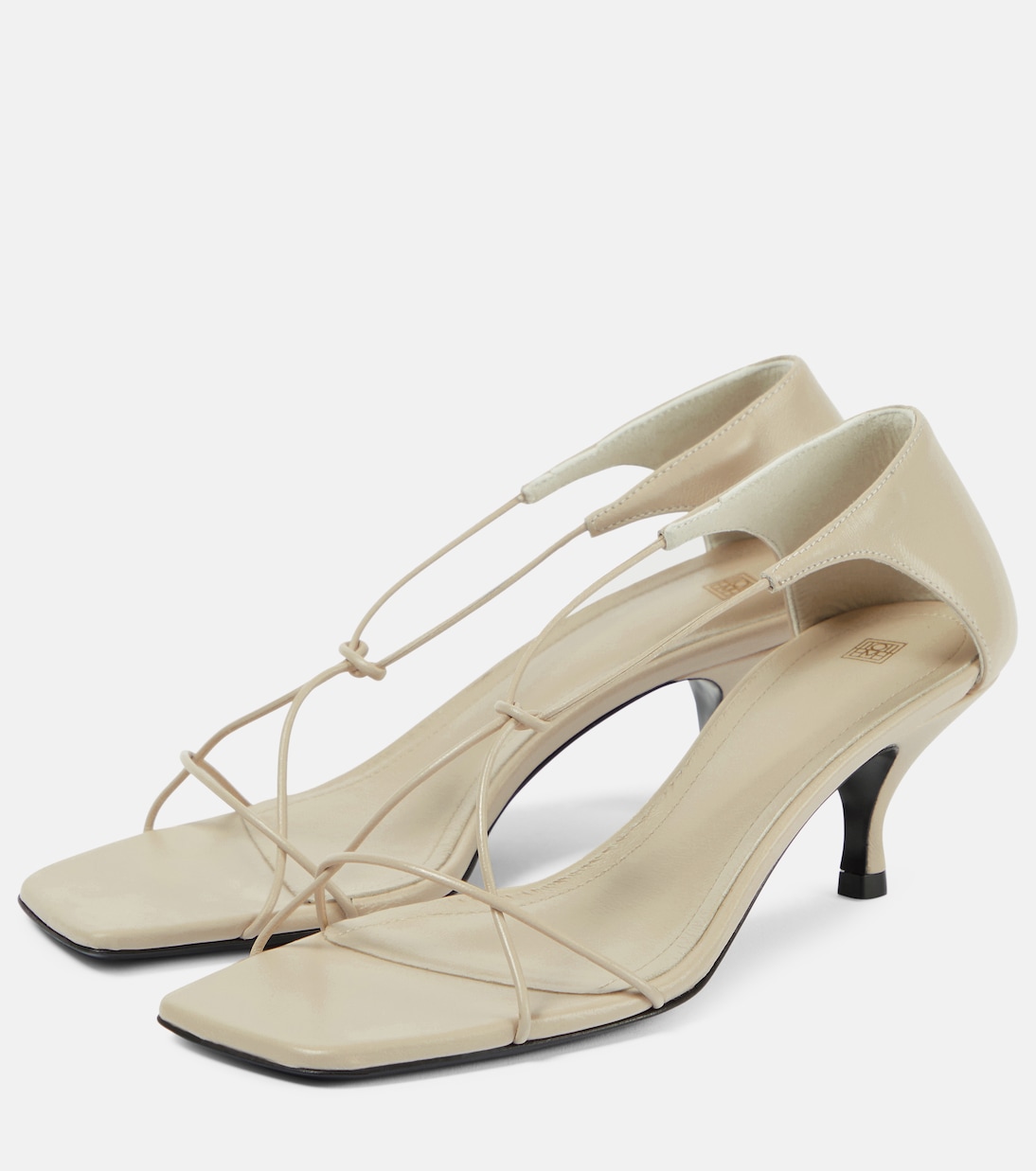 Sandalen Knot aus Leder | Toteme