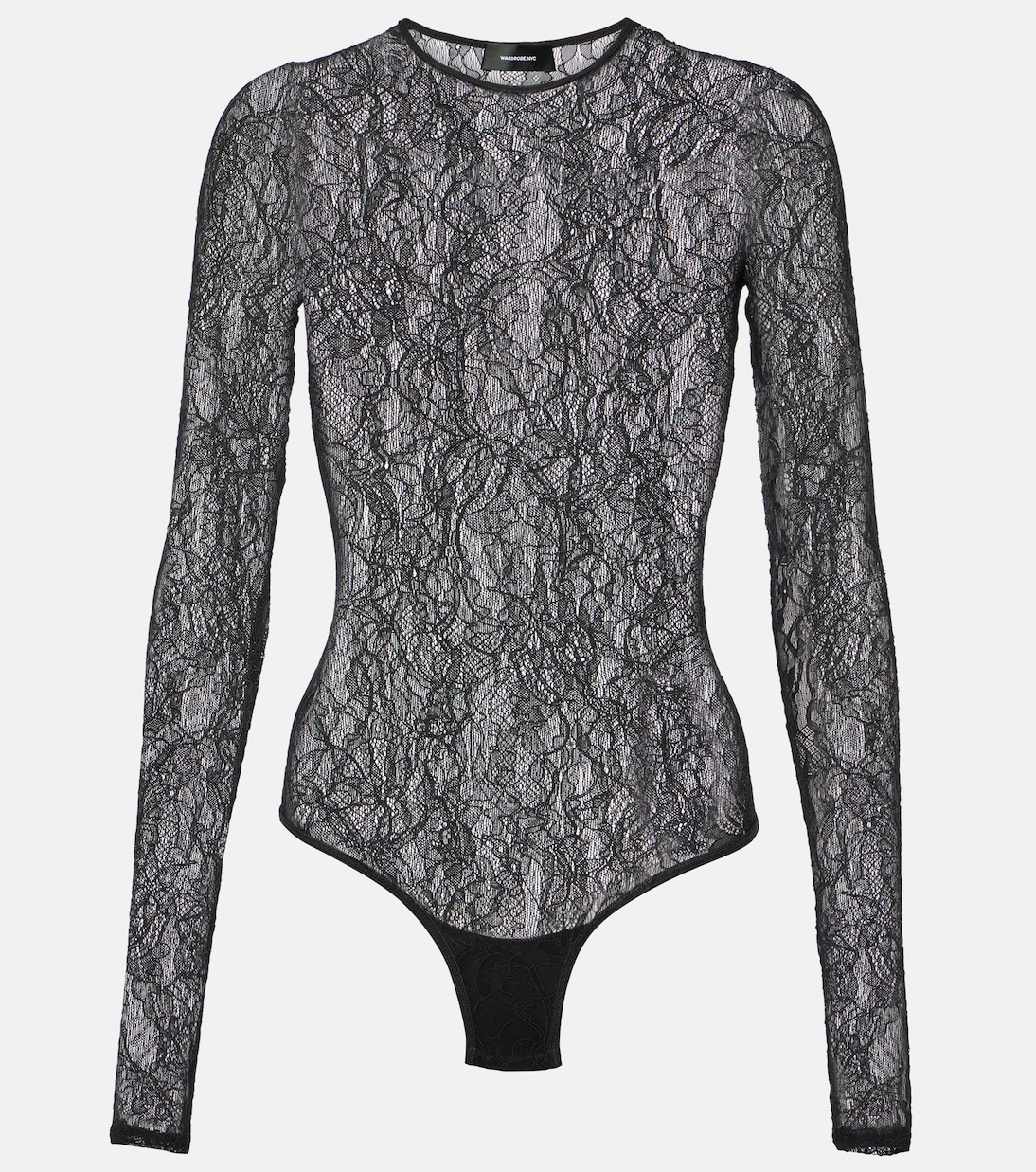 Floral lace bodysuit | Wardrobe.NYC