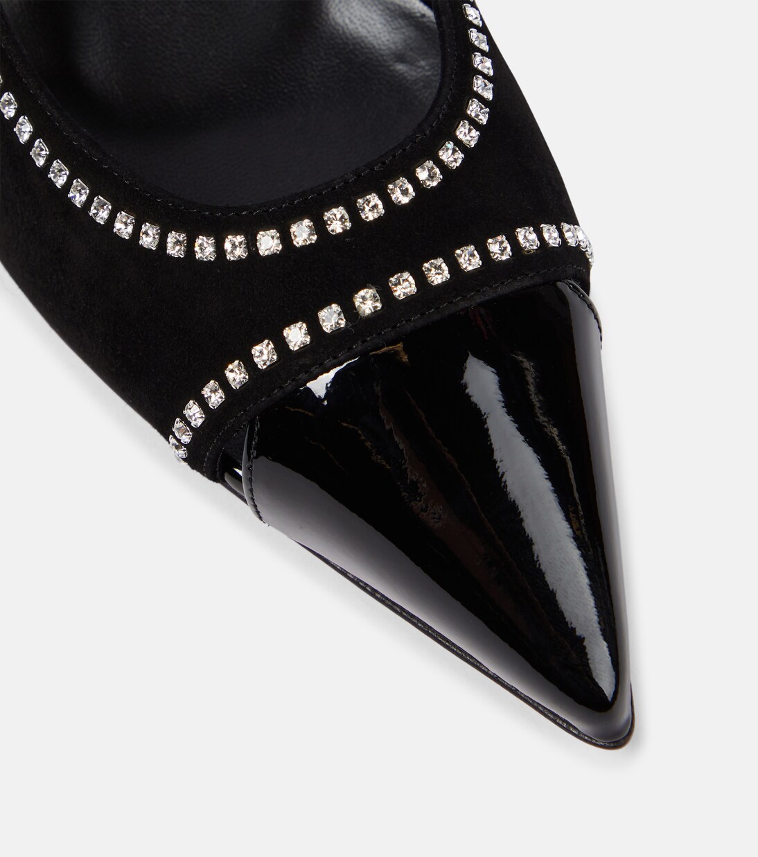 Duvette Strass 70 patent leather pumps | Christian Louboutin