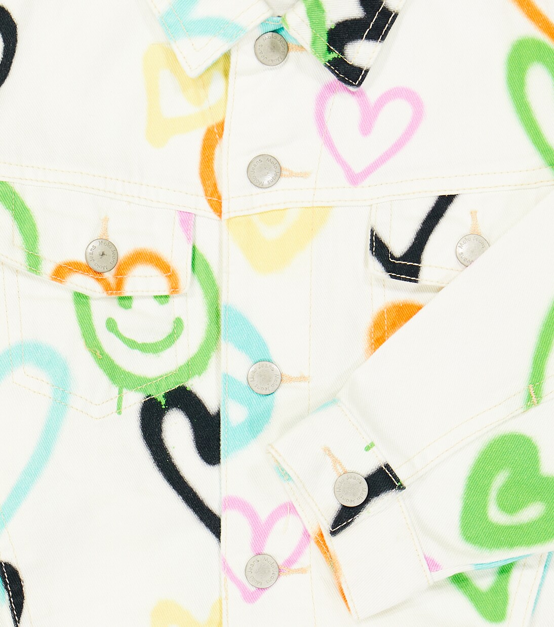 Hedly printed denim jacket | Molo