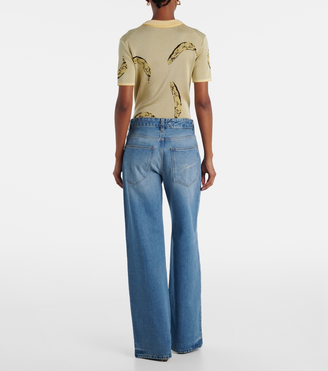 Le de-Nîmes Large wide-leg jeans | Jacquemus