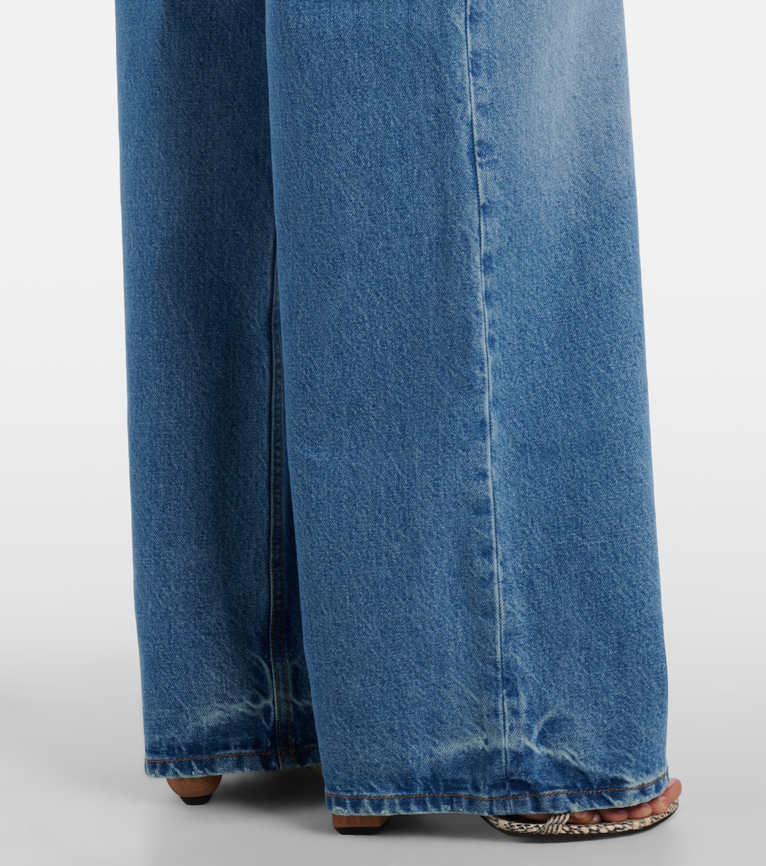 Le de-Nîmes Large wide-leg jeans | Jacquemus