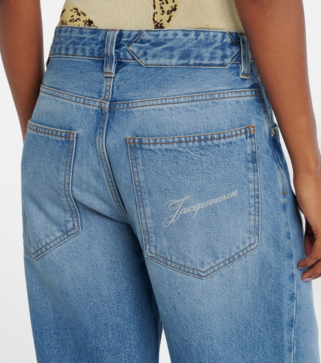 Le de-Nîmes Large wide-leg jeans | Jacquemus