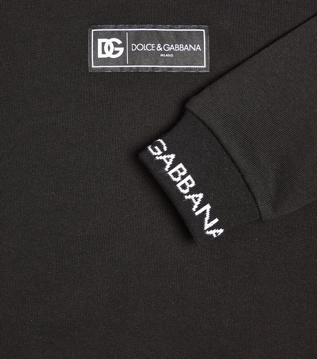 DG cotton jersey sweatshirt | Dolce&Gabbana Kids
