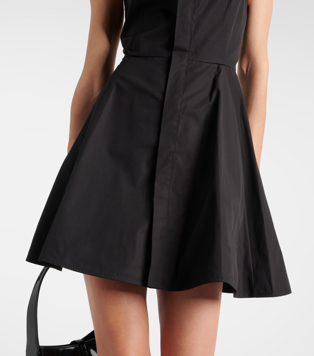 Robe chemise Godet en coton | Ami Paris