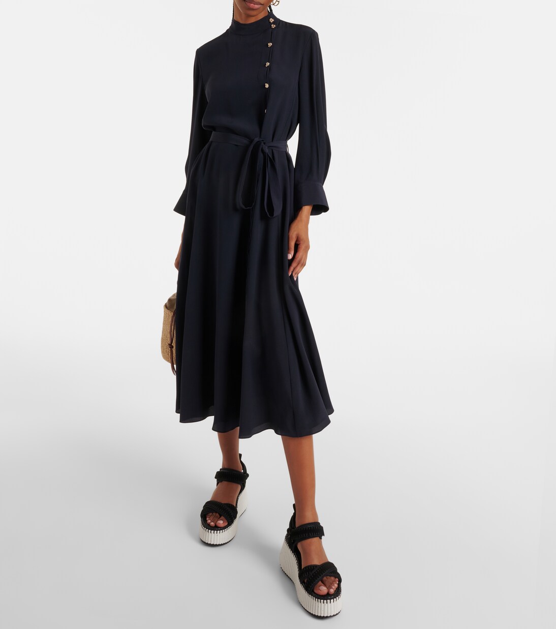 Nama suede platform sandals | Chloé