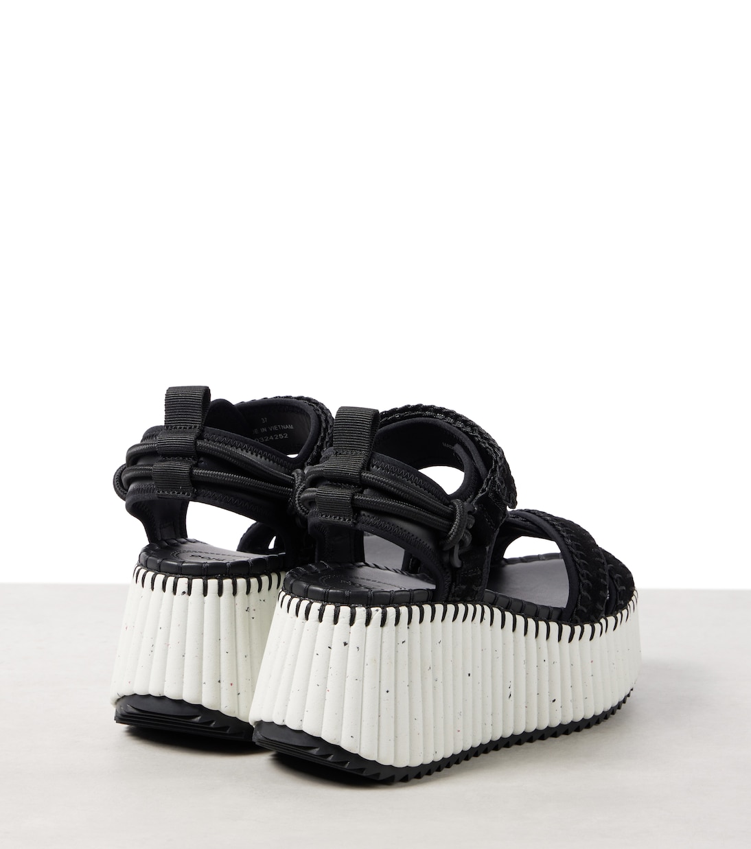 Nama suede platform sandals | Chloé