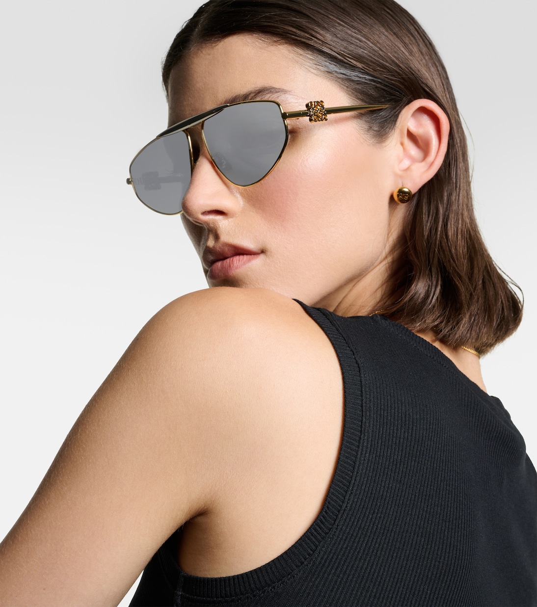 Spoiler aviator sunglasses | Loewe