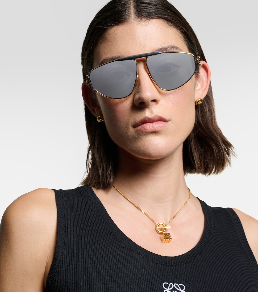 Spoiler aviator sunglasses | Loewe