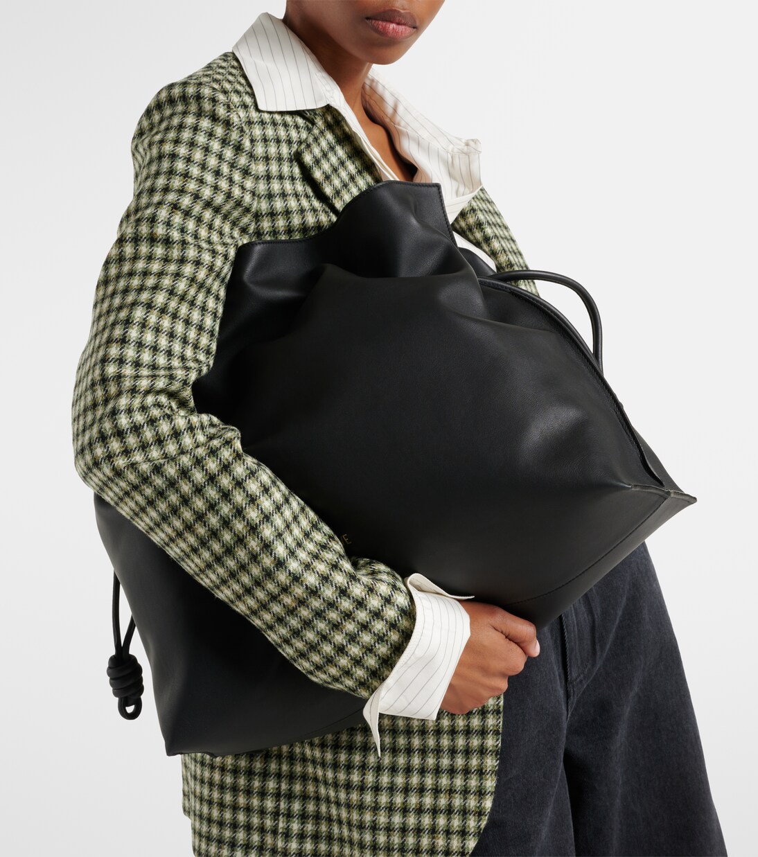 Flamenco XL leather clutch | Loewe