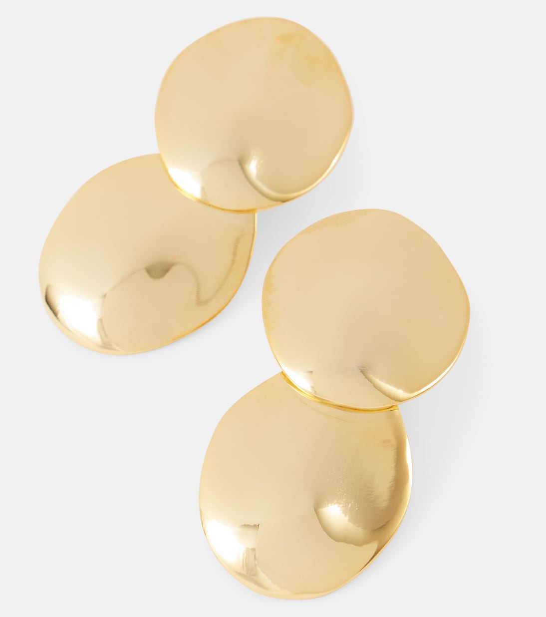 Issey 18kt gold-plated drop earrings | Jennifer Behr
