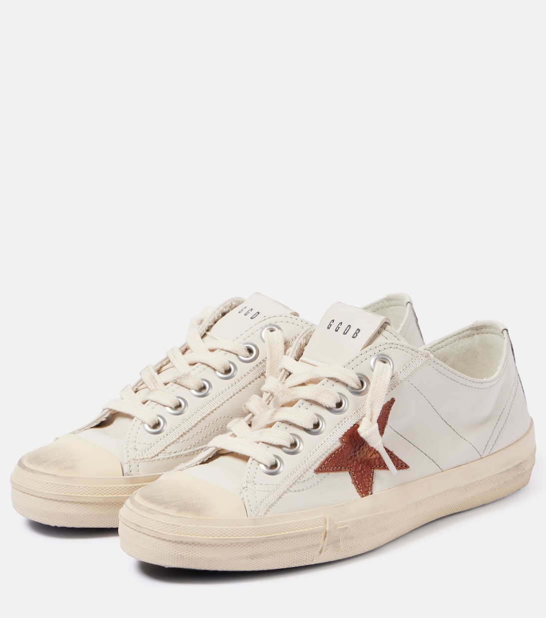 V-Star 2 leather sneakers | Golden Goose