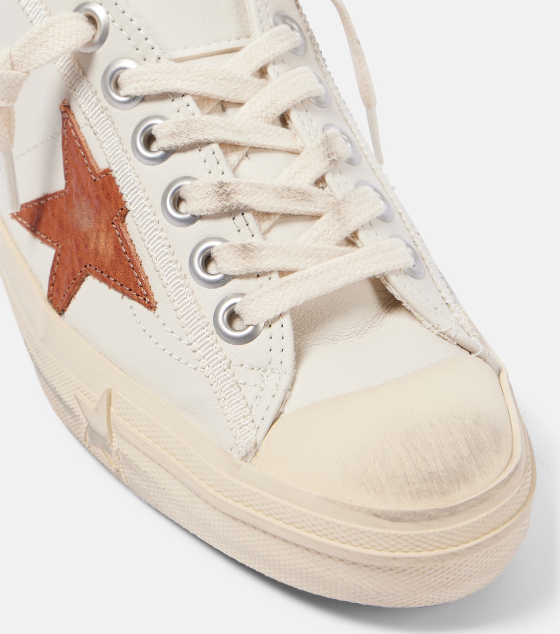V-Star 2 leather sneakers | Golden Goose