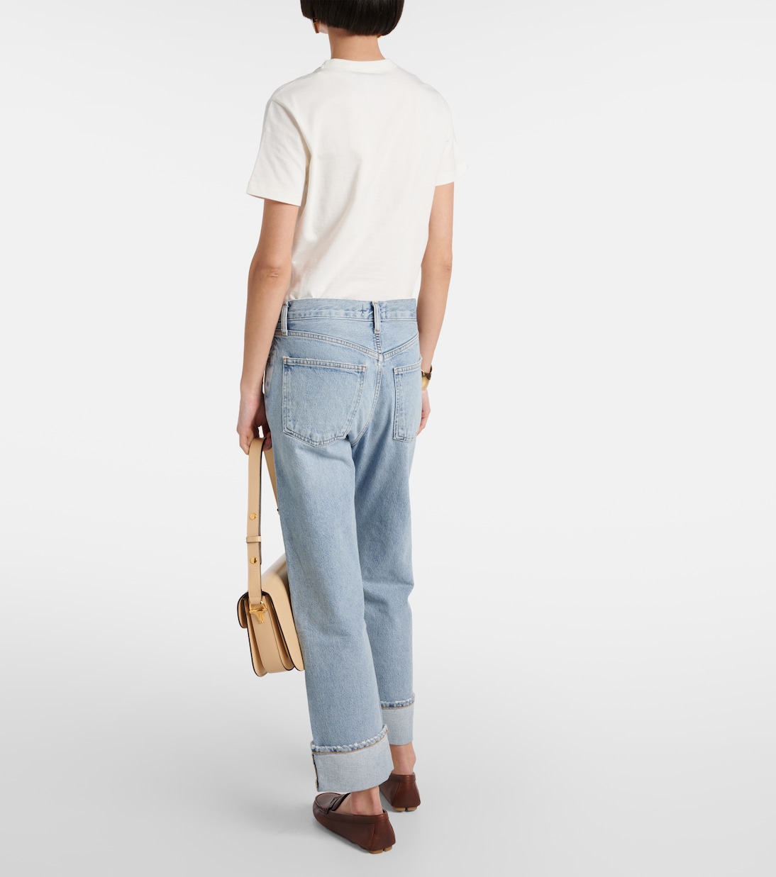 Mid-Rise Straight Jeans Fran | Agolde
