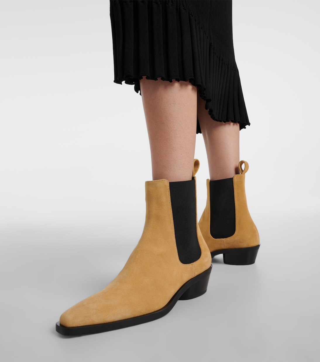Bottines Chelsea Bronco en daim | Proenza Schouler