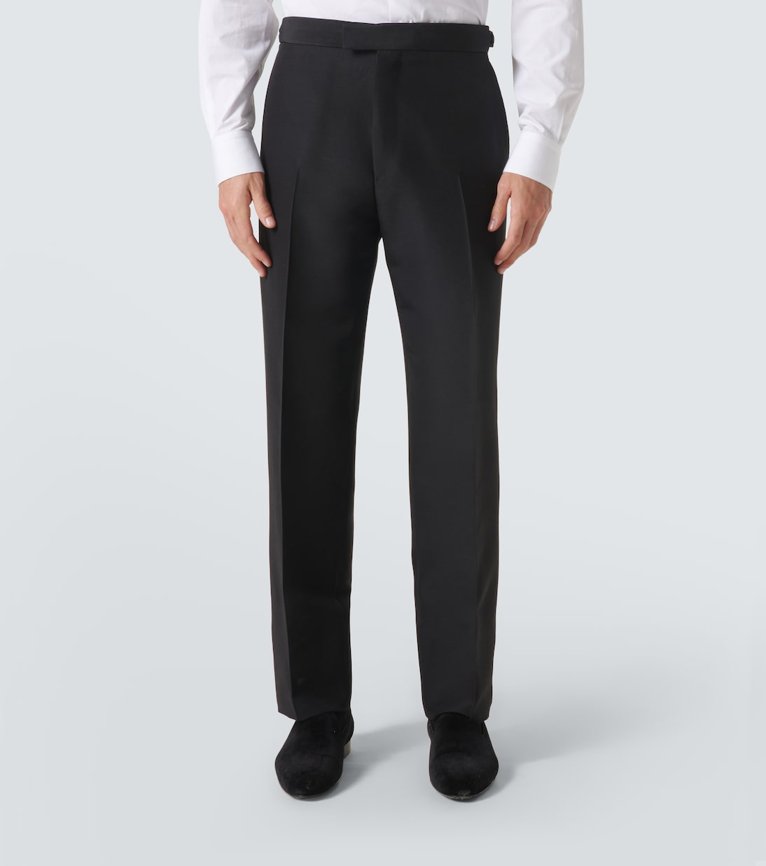 羊毛与真丝西装裤 | Loro Piana