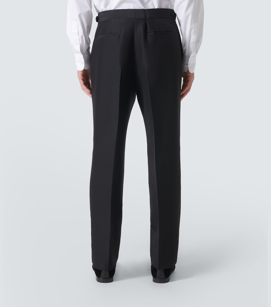 羊毛与真丝西装裤 | Loro Piana