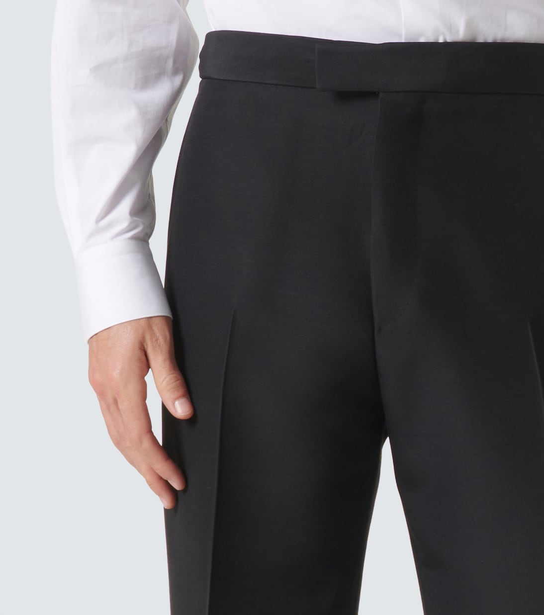 羊毛与真丝西装裤 | Loro Piana