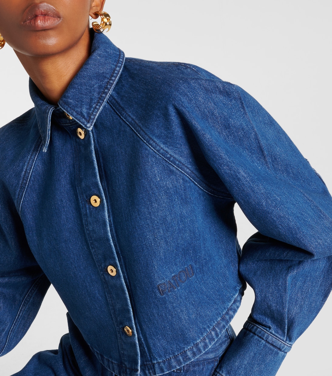 Cropped-Jeanshemd | Patou