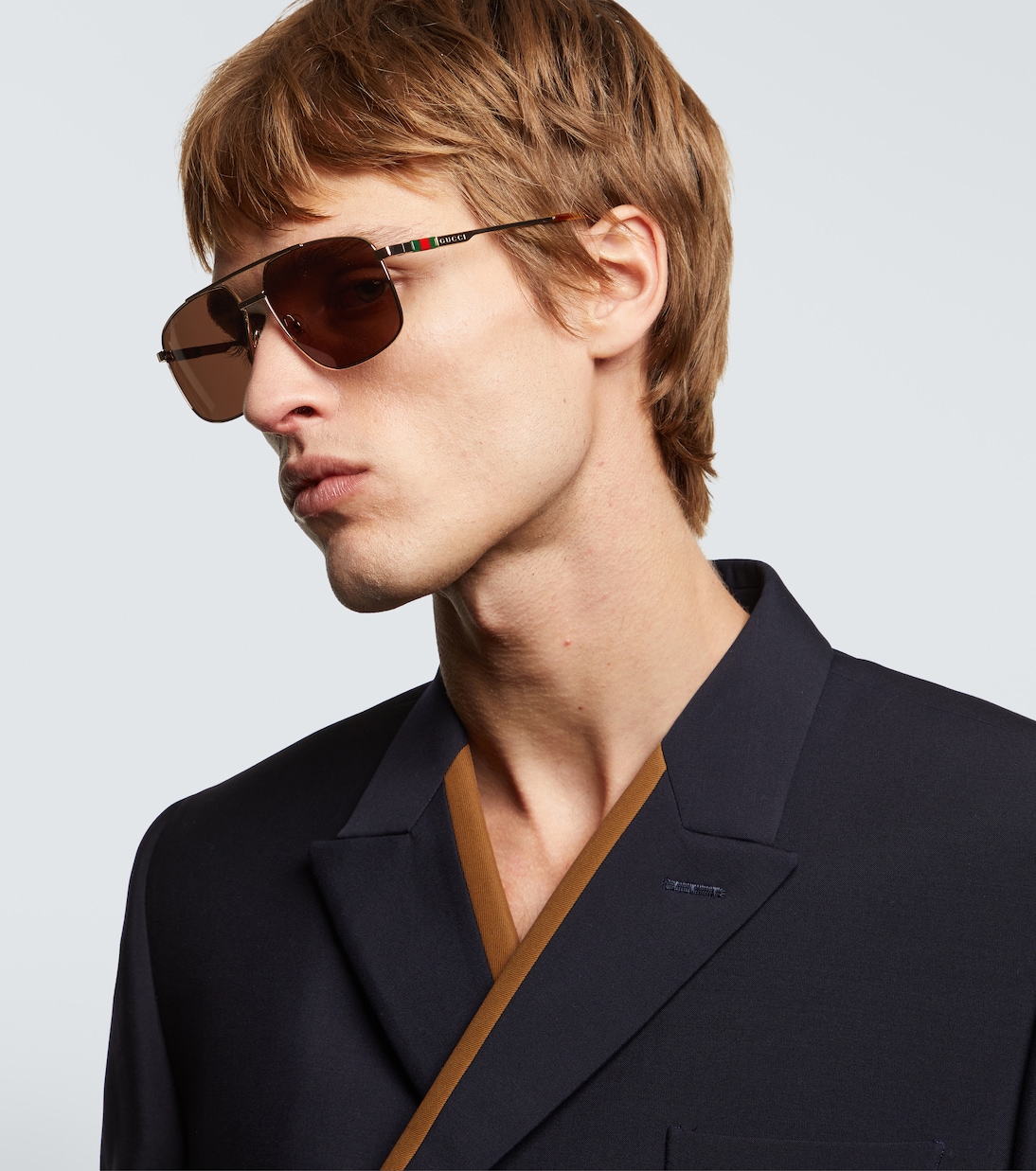 Gafas de sol cuadradas con Web | Gucci