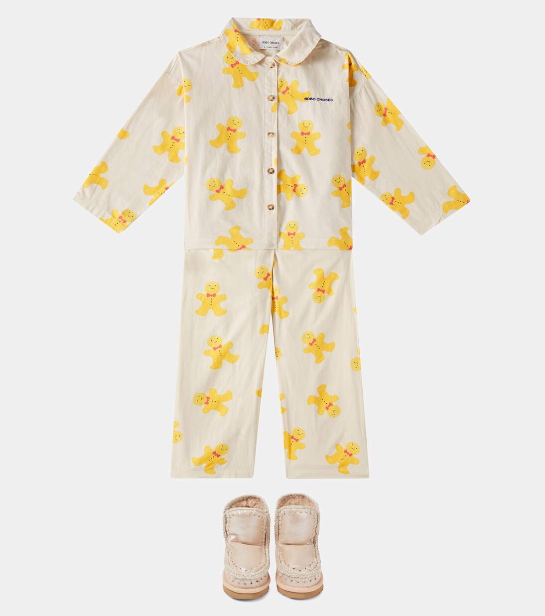 Printed cotton pajamas | Bobo Choses