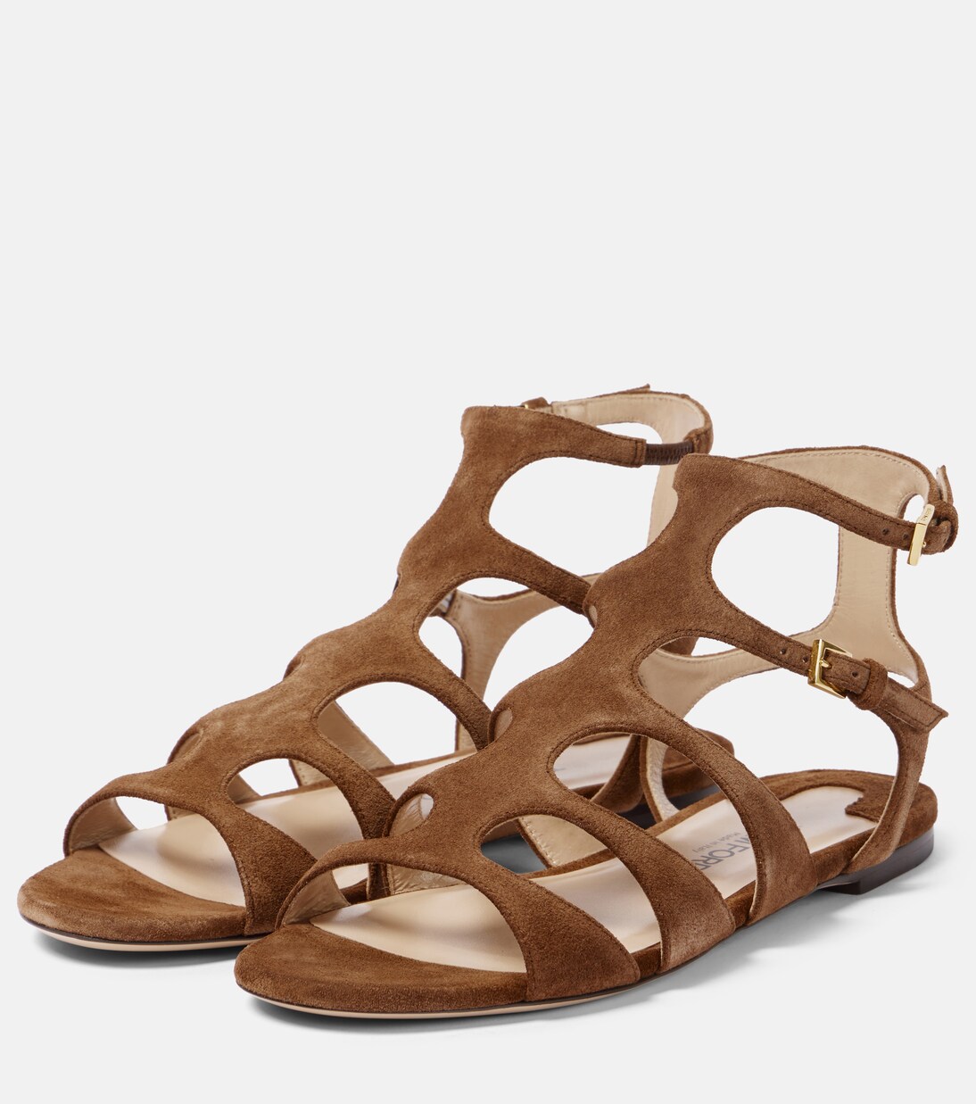 Sandalen Paradis aus Veloursleder | Tom Ford