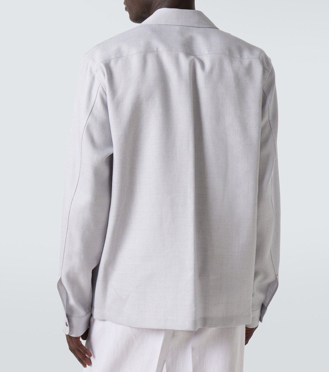 Bestickte Hemdjacke Scritto | Berluti