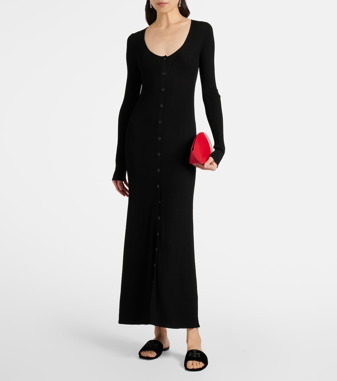 Pantoletten Eleanor aus Samt | Tory Burch