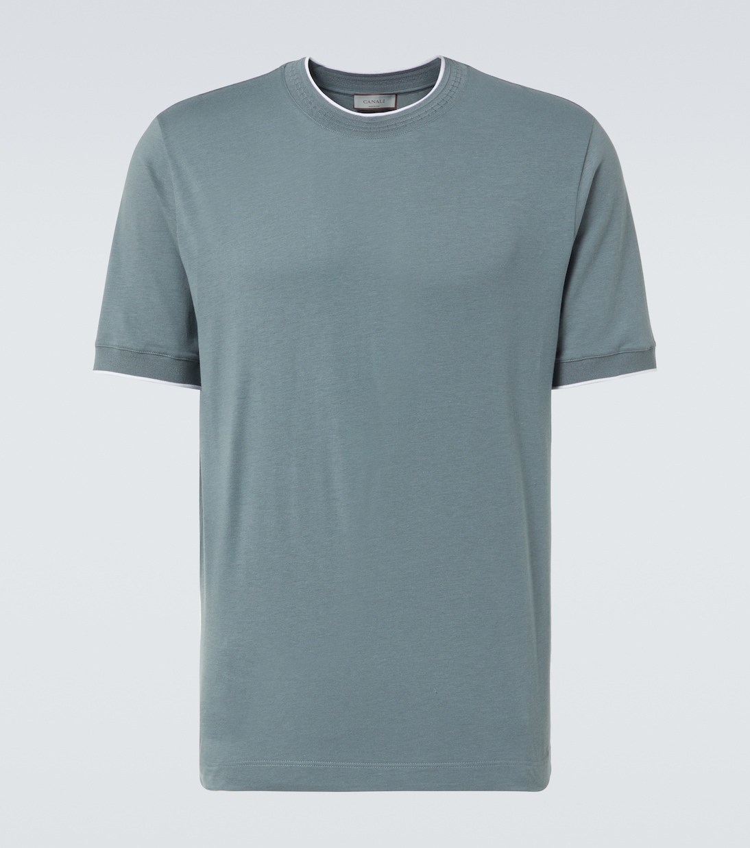 Cotton-blend jersey T-shirt | Canali