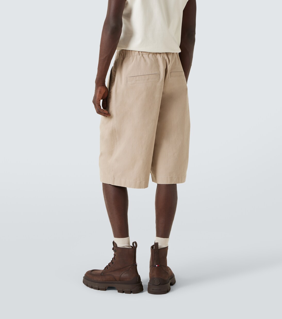 Boxing cotton-blend shorts | Entire Studios