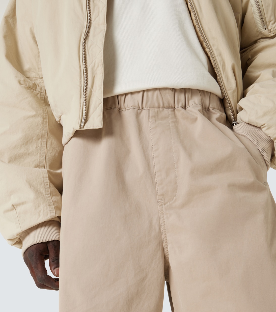 Boxing cotton-blend shorts | Entire Studios