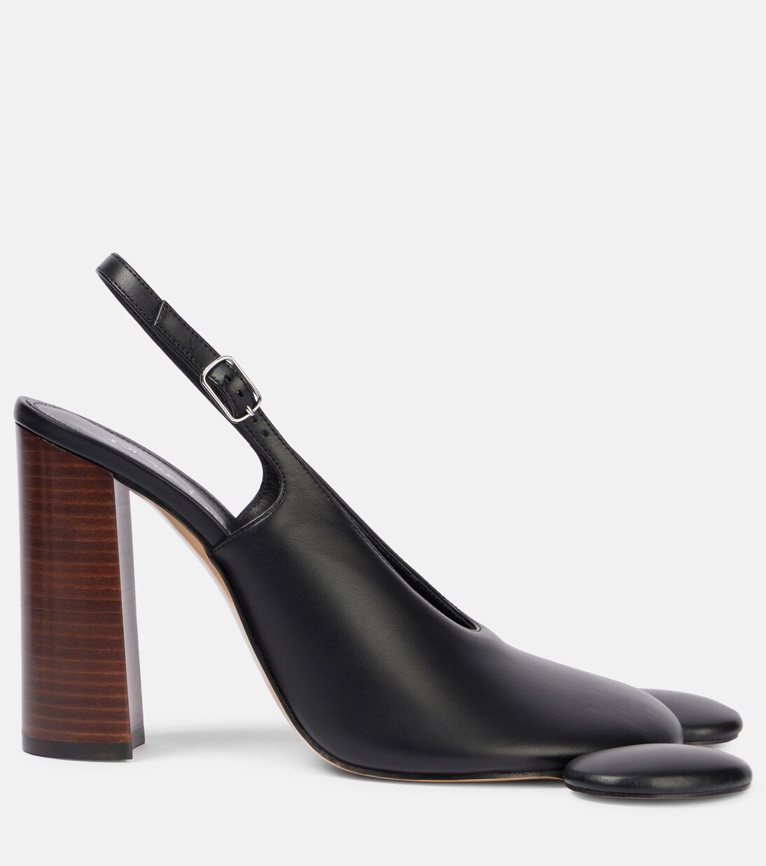 x Disney® Mickey leather slingback pumps | Coperni