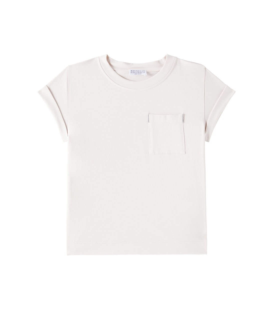 T-Shirt aus Baumwolle | Brunello Cucinelli Kids