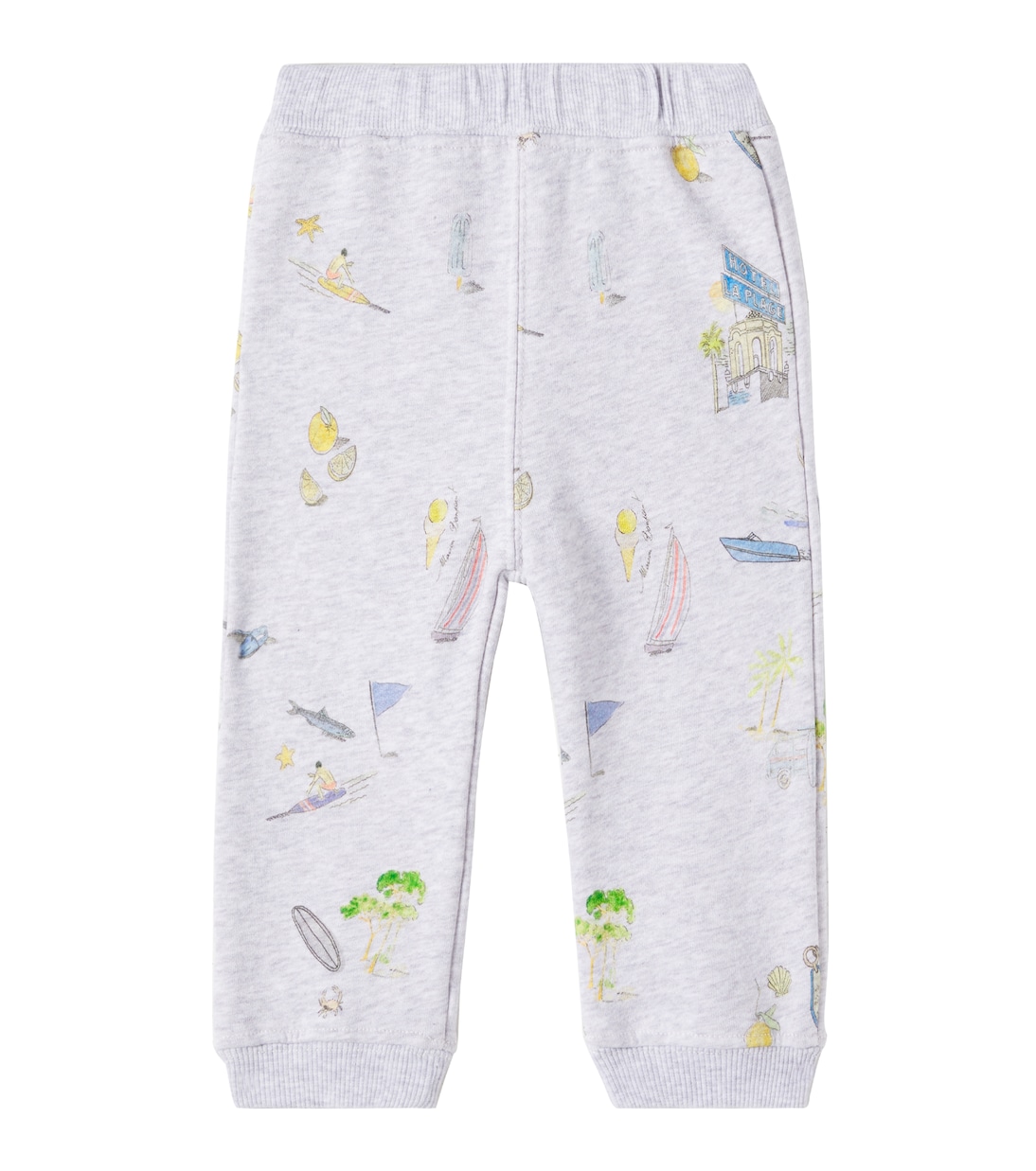 Baby Bram cotton fleece sweatpants | Bonpoint