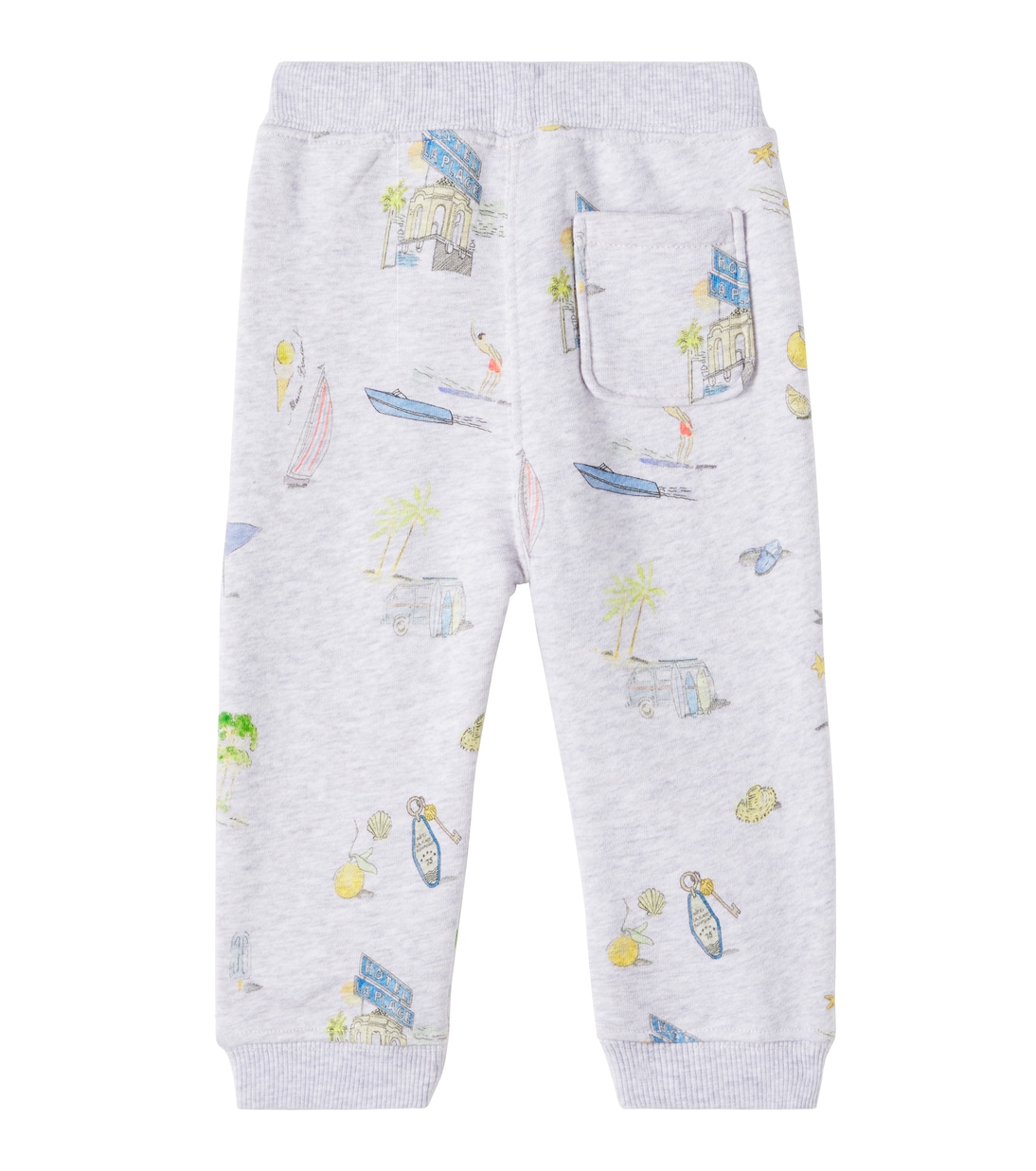 Baby Bram cotton fleece sweatpants | Bonpoint