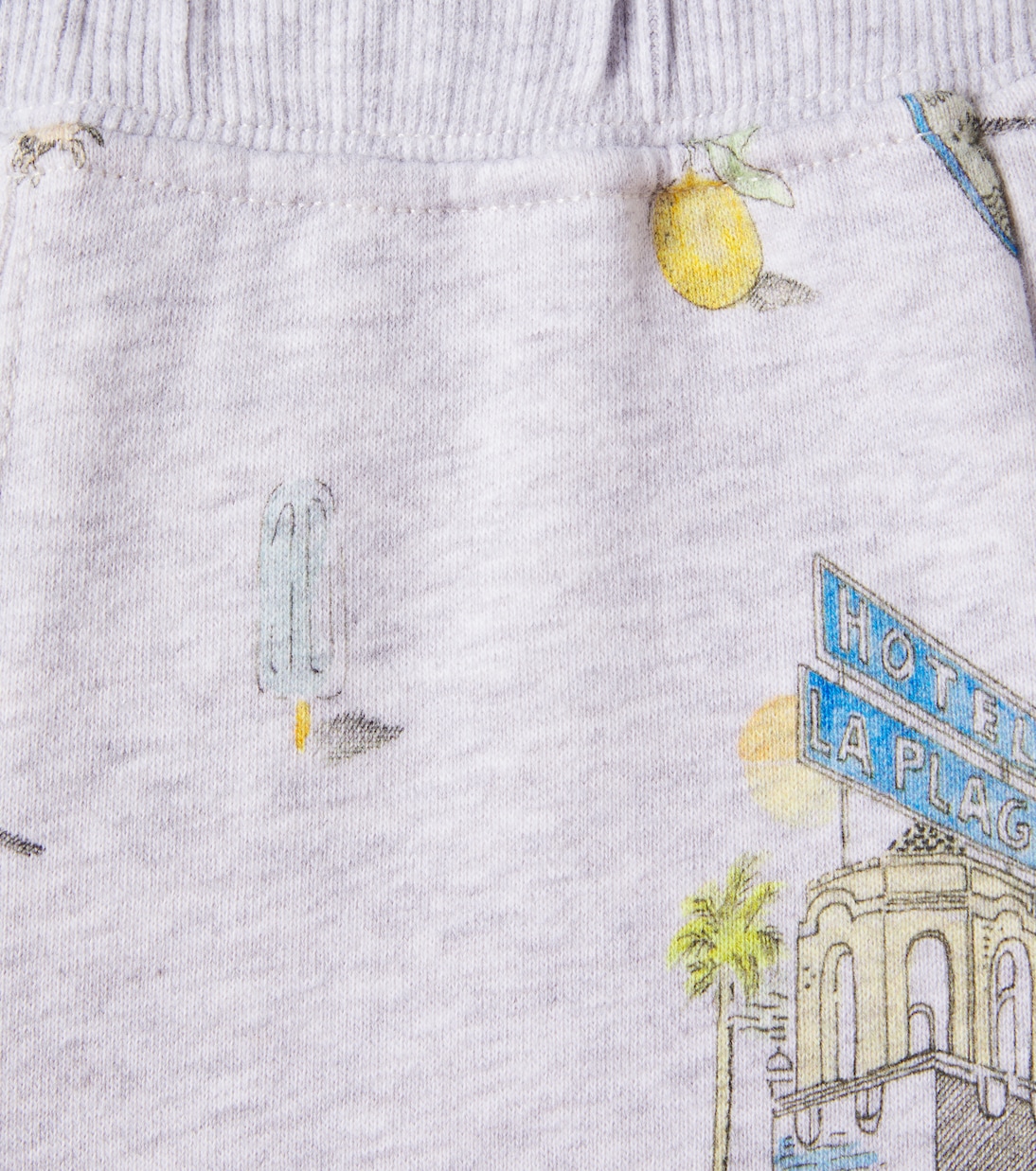 Baby Bram cotton fleece sweatpants | Bonpoint