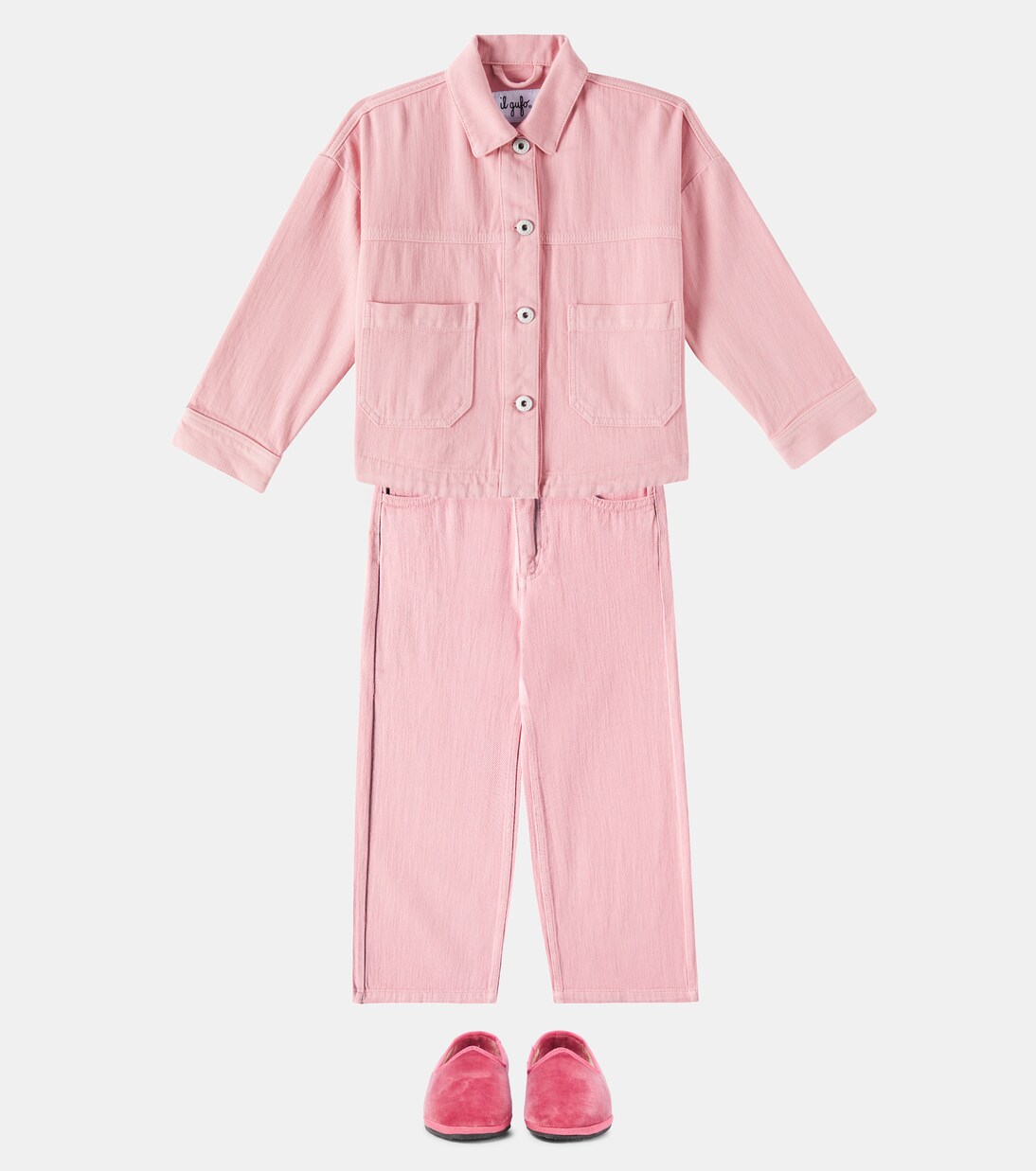 High-rise straight jeans | Il Gufo