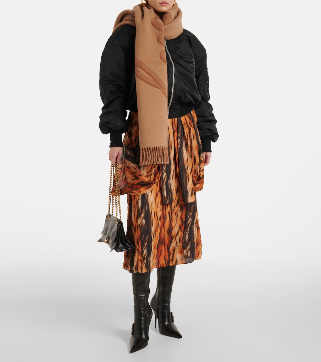 Schal aus Wolle und Kaschmir | Balenciaga