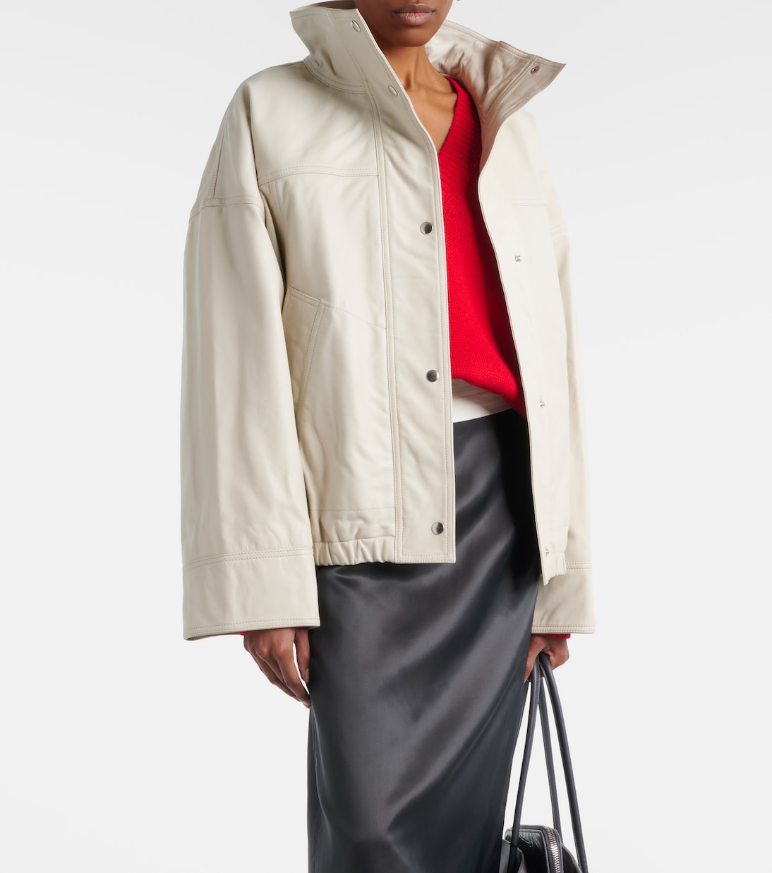 Leather bomber jacket | Róhe