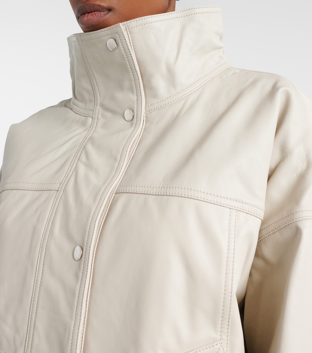 Leather bomber jacket | Róhe