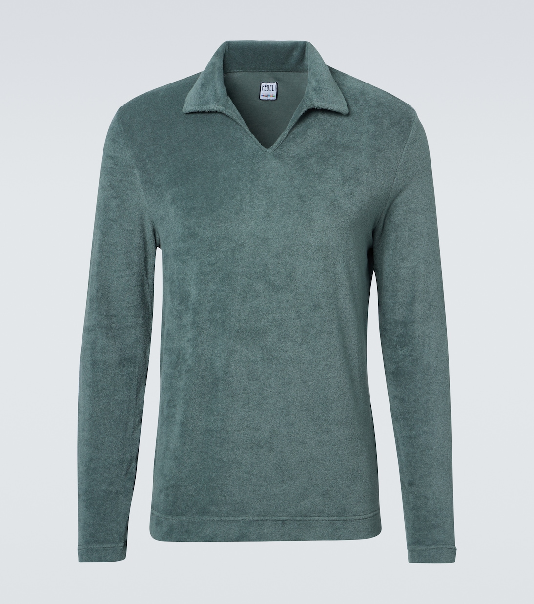 Peter cotton terry polo shirt | Fedeli